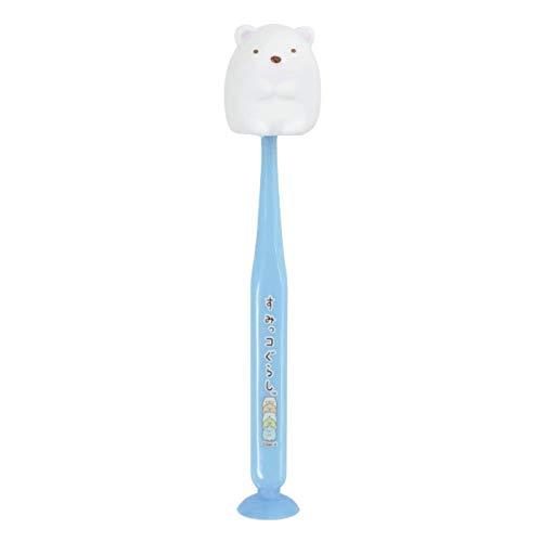 ユーカンパニー すみっコぐらし 吸盤&キャップ付きマスコット歯ブラシ しろくま 1本入 ユーカンパニー すみっコぐらし 吸盤&キャップ付きマスコット歯ブラシ しろくま 1本入