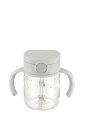リッチェル アスター おでかけストローマグ 200 ライトグレー 1個 200ml 7カ月