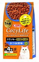 チャオ (CIAO) Cozy Life (コージーライフ) クランキー かつお節味 190g×4袋