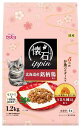 ペットライン 懐石ippin キャットフード 北海道産銘柄鶏添え 1.2kg(300g×4)ドライ グルメ トッピング 国産 小分け 1.2kg(300g×4)