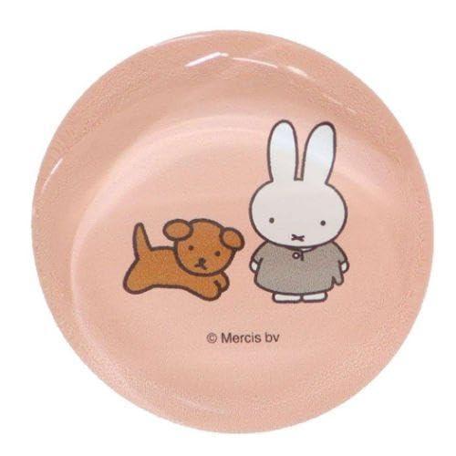 マリモクラフト MIFFY &amp; SNUFFY ガラス箸置き ピンク Φ3.85cm DBM-1928