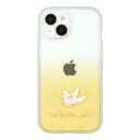 グルマンディーズ ディズニーキャラクター IIIIfit Clear (イーフィット クリア) iPhone15 / 14 / 13 対応 ケース ティンカー・ベル DNG-154TB