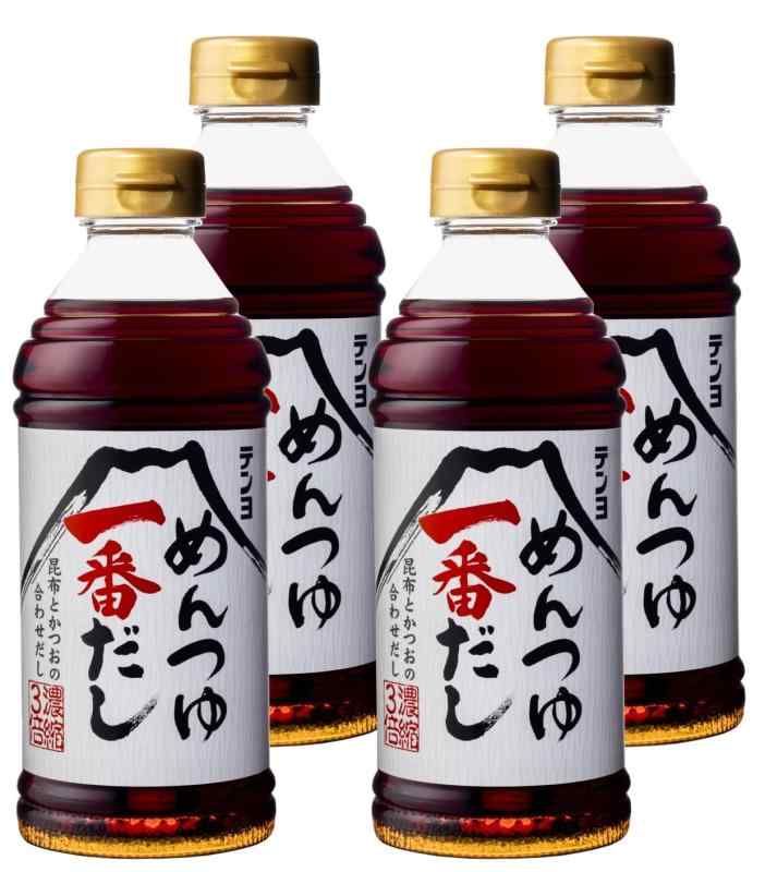 テンヨ武田 めんつゆ一番だし 500ml×4個