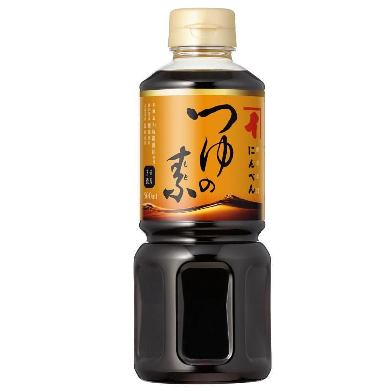 にんべん つゆの素 500ml(3倍濃厚) [かつお節 昆布 めんつゆ] 1699年創業 鰹節・だし専門店のにんべん