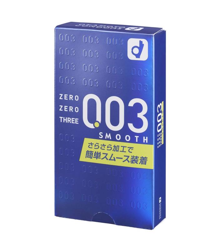 OKAMOTO オカモトコンドームズ ゼロゼロスリー 0.03 スムース 10コ入