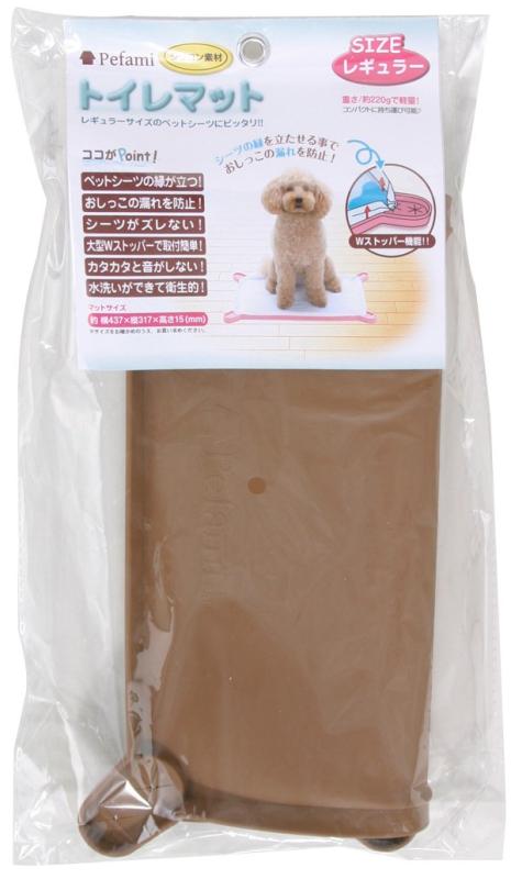 アース・ペット アースペットTK ペファミ トイレマット03 レギュラー ブラウン