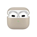 Premium Style AirPods 第3世代用 抗菌シリコンケース [ベージュ] PG-AP3SL02BE