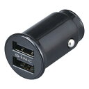 セイワ(SEIWA) 車内用品 シガーソケットタイプ充電器 DCパワープラグmini A×2 F328 Type-A 2ポート 5V/合計MAX2.4A 12V...