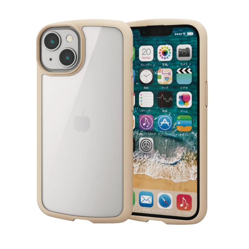 エレコム iPhone 14 / 13 ケース カバー 耐衝撃 衝撃吸収 TOUGH SLIM LI