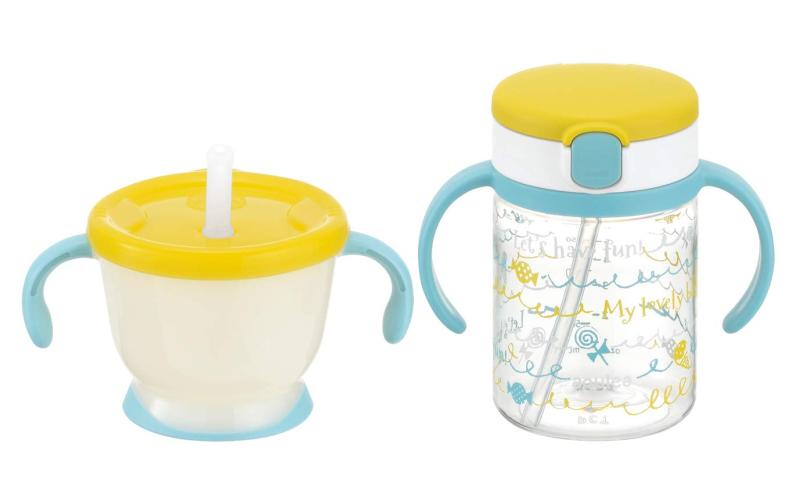 リッチェル アクリア いきなりストローマグセットR イエロー 1セット 150ml 200ml 6カ月 7カ月