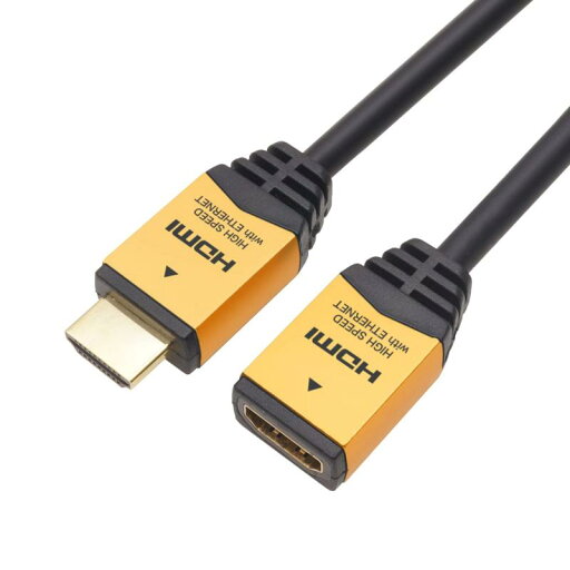 ホーリック HDMI延長ケーブル 3m ゴールド HDFM30-120GD ホーリック HDMI延長ケーブル 3m ゴールド HDFM30-120GD