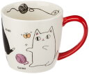猫3兄弟 マグカップ 好物 13002