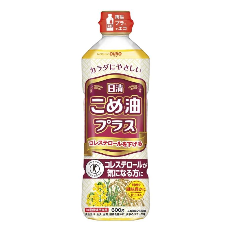 日清オイリオ (特定保健用食品) 日清こめ油プラス 600g×2個
