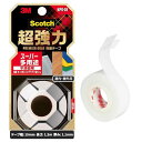 3M スコッチ 超強力両面テープ プレミアゴールド スーパー多用途 平滑面用 白 19mm×1.5m KPS-19(3)