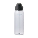 パール金属 水筒 ボトル アクアボトル 830ml ワンタッチ 直飲み トライタン tritan プラスチック製 割れにくい BPAフリー クリアグレー ファストチャージャー HC-265