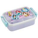 スケーター(Skater) 子供用 お弁当箱 1段 450ml ふわっと盛れるドーム型 プリンセス 24 抗菌 子供用 日本製 RBF3ANAG-A(3)