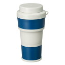 イセトウ(Isetou) 折りたたみ ボトル Cottle (コトル) チョコミント 450ml 幅9.4×奥行8.5×高さ8.2~16.5cm 日本製 水筒 耐熱100℃ 携帯用 パッキン カラビナ付 アウトドア スポーツ アスリート 登山 お手