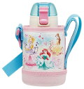 スケーター (skater) 水筒 プリンセス 400ml 子供用 カバー付き 女の子 KSTCH4-A(3)