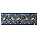 川島織物セルコン Morris Design studio モリスデザインスタジオ インテリアマット いちご泥棒 ブルー 50×150cm FT1702A 日本製