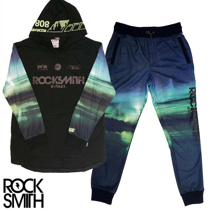 【送料無料】ROCK SMITH ロックスミス メンズ ジャージ セットアップ AURORA JOGGER ジョガーパンツ インポート ストリート ブランド スタイル HIPHOP カジュアル ファッション スケーター ヒップホップ ウェアー B系 アメカジ ウェア