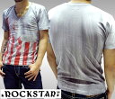 【30%OFF セール】【送料無料】 ロックスター メンズ Tシャツ ROCKSTAR sushi ロック パンク サファリ スタイル LAセレブ ファッション 雑誌 掲載 セレブ ストリート カジュアル ブランド