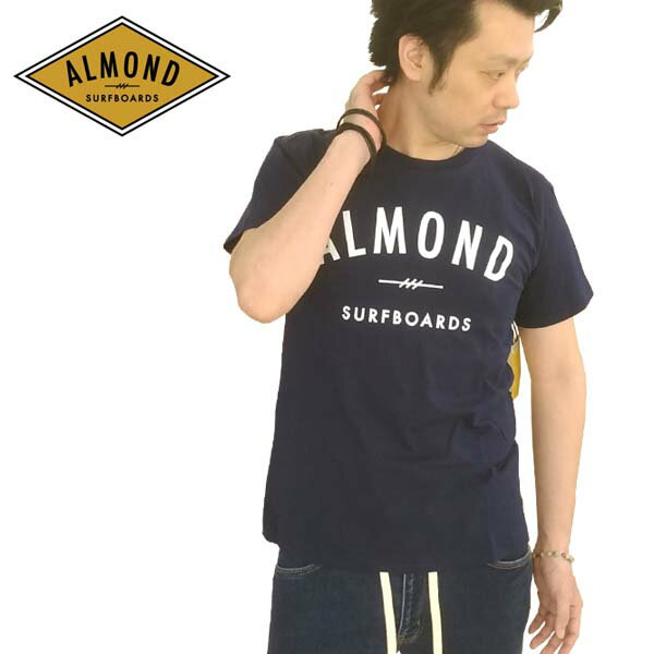 【送料無料】【セール】 アーモンドサーフボードデザイン Tシャツ Almond Surfboards アーモンド サーフ スタイル メンズ カジュアル ファッション サファリ オーシャンズ ブランド