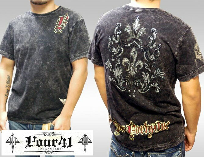 ̵ Four41 Los Angeles եեƥ  饤󥹥ȡ T ӡ꡼ ֥å k-27 ե ݡ  ֥ ȥ꡼ LA 쥫 եꥯ Ed Hardy ɥϡǥ եå å 