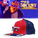 50セント着用 キャップ メンズ ストリート スタイル HIPHOP ファッション ヒップホップ ウェアー B系 New ERA NEWERA ニューエラ キャップ Gユニット 50Cent ブランド 帽子 セール