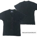 セインツシンフォニー THE SAINTS SINPHONY メンズ Tシャツ Vネック ESTRANGED ブラック セイントシンフォニー 半袖 シャツ セインツ シンフォニー LAセレブ セレカジ カジュアル ファッション ロック スタイル Ed Hardy エドハーディー 好きに