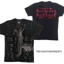 セインツシンフォニー THE SAINTS SINPHONY メンズ Tシャツ SABBATH ブラック スタッズ セイントシンフォニー 半袖 シャツ セインツ シンフォニー LAセレブ セレカジ カジュアル ファッション ロック スタイル Ed Hardy エドハーディー 好きに