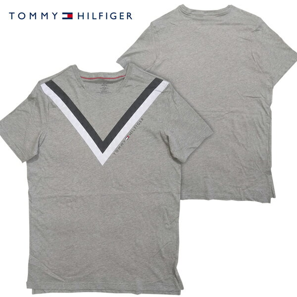 TOMMY HILFIGER トミー フィルフィガー メンズ 半袖 Tシャツ グレー ヘザー インポート ブランド ファッション カジュアル Safari サファリ LEON オーシャンズ 雑誌 掲載 アメカジ セレカジ ストリート ウェア ヴィンテージ サーフ スタイル 正規 商品