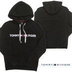 TOMMY HILFIGER トミー フィルフィガー メンズ パーカー プルオーバー BLACK 長袖 フーディー インポート ブランド ファッション カジュアル アメカジ セレカジ ストリート ウェア ヴィンテージ サーフ スタイル 正規 商品