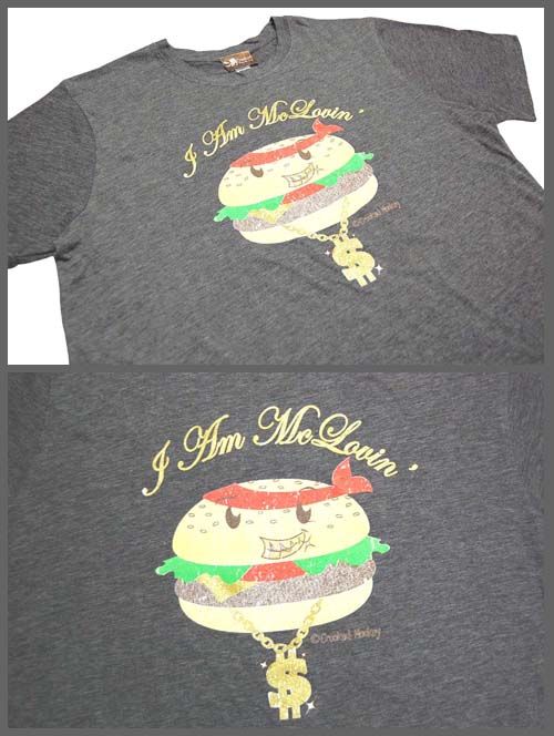50%OFF セール Crooked Monkey クロックドモンキー メンズ Tシャツ I AM MC LOVIN ...