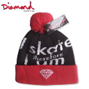 【送料無料】Diamond Supply Co. ダイヤモンドサプライ メンズ レディース 兼用 ニットキャップ ビーニー ニット キャップ 帽子 スケーター ...