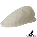 《送料無料》KANGOL カンゴール ハンチング アンゴラ ウール オフホワイト 帽子 サファリ ハット キャップ メンズ レディース ファッション 雑誌 掲載 セレブ スタイル ハンチング帽 ストリート ウェアー HIPHOP B系 ブランド 服 ヒップホップ