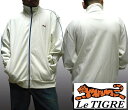 【50%OFF セール】【送料無料】Le TIGRE メンズ トラックジャケット ホワイト ルティグレ リティグレ ジャケット ジャージ トップス LAカジュア...
