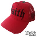 【30%OFFセール】【送料無料】フェイスコネクション キャップ レッド サファリ Faith Connexion CAP フェイス メンズ レディース プレミアム ブランド 雑誌 掲載 ファッション スタイル