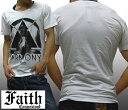 【送料無料】【セール】 フェイスコネクション メンズ Tシャツ ホワイト STAR SIGNS シリーズ LIBRA サファリ Faith Connexion フェイス プレミアム ブランド インポート ハリウッド 海外セレ…