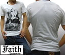 【送料無料】【セール】 フェイスコネクション メンズ Tシャツ ホワイト STAR SIGNS シリーズ AQUARIUS サファリ Faith Connexion フェイス プレミアム ブランド インポート ハリウッド 海外セ…