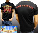 【送料無料】【セール】 パコ チカーノ メンズ Tシャツ ブラック Paco Chicano GANG OF PARADISE トップス インポート LAセレブ ファッション ハリウッド セレブ カジュアル ストリート エドハーディー Ed Hardy エドハーディ 姉妹 ブランド 海外セレブ ロック スタイル