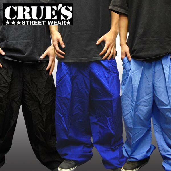  クルーズウェア ナイロンパンツ メンズ レディース スポーツウェア ジョギング アウトドア ジャージ CRUES WEAR ストリート スタイル HIPHOP ウェアー B系 服 ダンス ヒップホップ 西海岸 ウエストコースト ファッション カジュアル ブランド ウェア