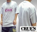 クルーズウェア メンズ Tシャツ モノグラム CRH ロゴ グレー CRUE'S WEAR ストリート スタイル HIPHOP ウェアー B系 服 ダンス ヒップホップ 西海岸 ウエストコースト ファッション カジュアル ブランド ウェア オーバーサイズ 大きいサイズ セール 2L 3L 4L 5L