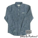 Deus ex Machina デウス エクスマキナ メンズ デニム ボタンシャツ 長袖 THE LEGION SHIRT LIGHT DENIM デウスエクスマキナ シャツ safari サファリ オーシャンズ 雑誌 多数 掲載 ファッション ブランド ストリート サーフ ロンハーマン カジュアル アメカジ スタイル