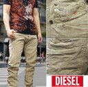 【送料無料】 ディーゼル DIESEL メンズ デニム パンツ ブランド ジーンズ インポート ファッション safari サファリ LEON レオン オーシャンズ 掲載 ストリート カジュアル スタイル