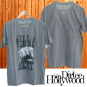 楽天NYST　セレクトショップ ニストダーティーハリウッド メンズ Vネック Tシャツ Dirtee Hollywood Hey You're NEXT グレー ダーティー ハリウッド LA セレブ 芸能人 女優 俳優 着用 Safari サファリ LEON レオン オーシャンズ 雑誌 掲載 ブランド ベッカム ファッション セール カジュアル スタイル