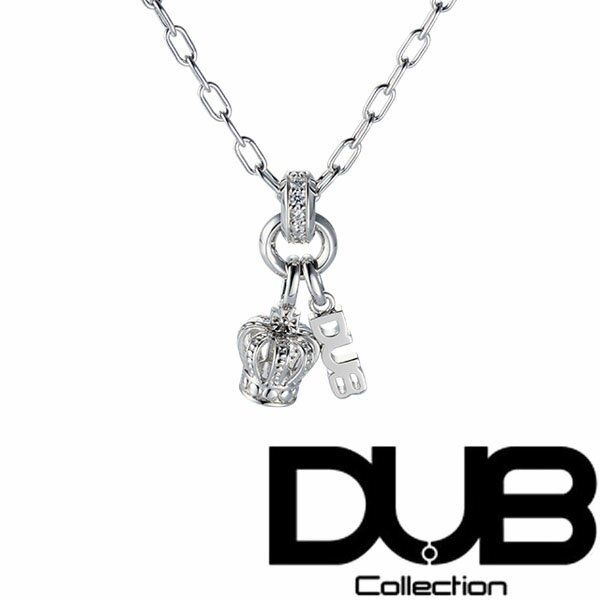 再入荷なし　即納 DUB ジュエリー ネックレス Sway Crown 287-3 メンズ レディース ダブジュエリー シルバー アクセサリー ダブコレクション リング 指輪 CanCam キャンキャン Scawaii JJ Safiri サファリ LEON レオン 雑誌 掲載 芸能人 多数愛用 ダブ ブランド プレゼント