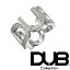 再入荷なし　即納 DUB ジュエリー リング 104-3 シルバー アクセサリー メンズ レディース ダブジュエリー RING ダブコレクション 指輪 CanCam キャンキャン Scawaii Safiri サファリ LEON レオン 雑誌 掲載 芸能人 愛用 ダブ ブランド ネックレス ペアリング プレゼント