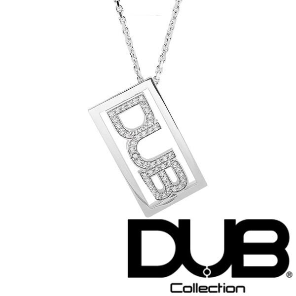 再入荷なし　即納 DUB ネックレス メンズ レディース ジュエリー 142-1 (WH) ダブジュエリー シルバー アクセサリー ダブコレクション リング 指輪 CanCam キャンキャン Scawaii Safiri サファリ LEON レオン 雑誌 掲載 芸能人 愛用 ダブ ブランド ペアリング