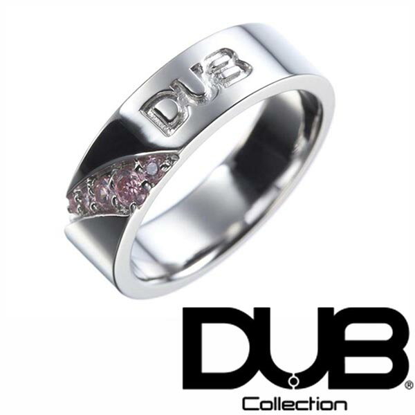 再入荷なし　即納 DUB リング メンズ レディース ジュエリー 217-2 (PK) シルバー アクセサリー ダブジュエリー ダブコレクション 指輪 CanCam キャンキャン Scawaii JJ Safiri サファリ LEON レオン 雑誌 掲載 芸能人 愛用 ダブ ブランド ネックレス ペアリング プレゼント