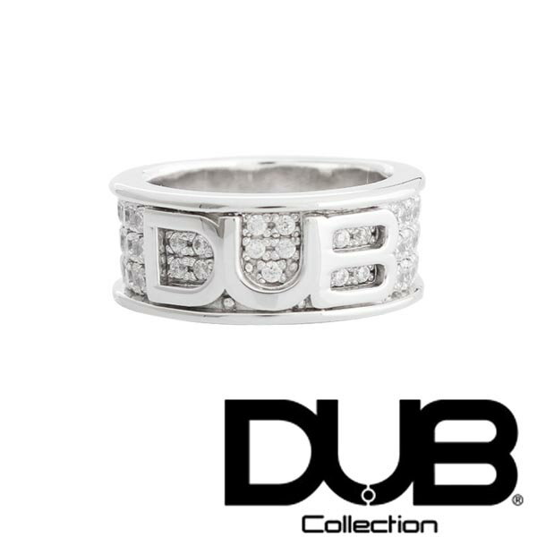 再入荷なし　即納 DUB リング メンズ レディース ジュエリー 240-2 (WH) シルバー アクセサリー ダブジュエリー ダブコレクション 指輪 CanCam キャンキャン Scawaii Safiri サファリ LEON レオン 雑誌 掲載 芸能人 愛用 ダブ ブランド ネックレス ペアリング プレゼント